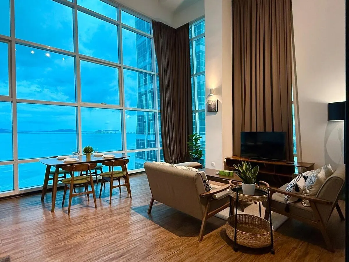Seaview Seafront Duplex In Town With Wifi & Full Kitchen 16 Διαμέρισμα Τζωρτζ Τάουν Μαλαισία